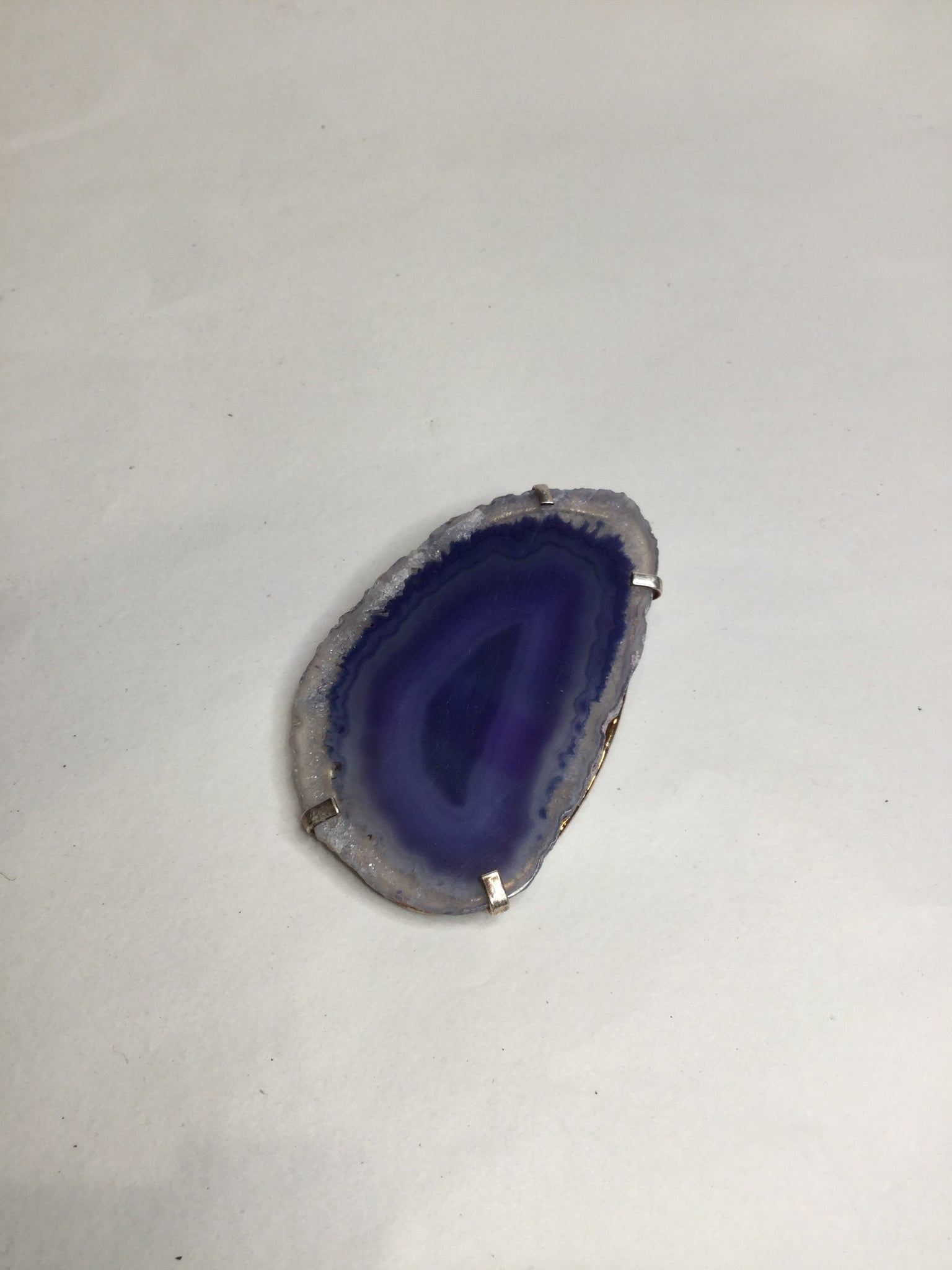 Slab Agate Quartz Pendants Assorted Shapes and Sizes