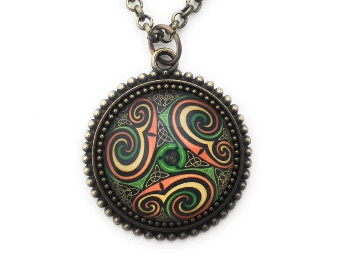 Celtic Triskele Necklace
