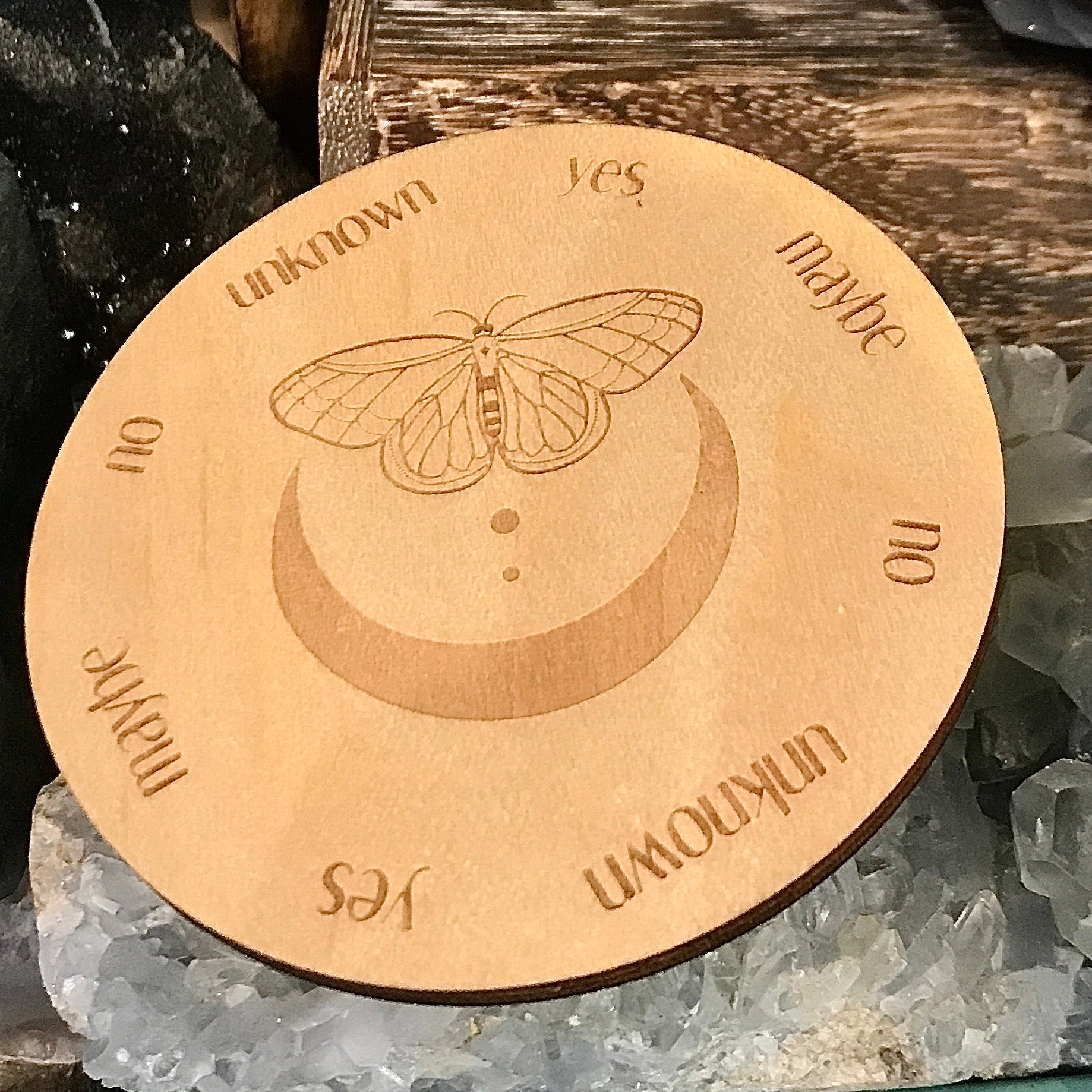 Luna Alights Mini Wooden Pendulum Board
