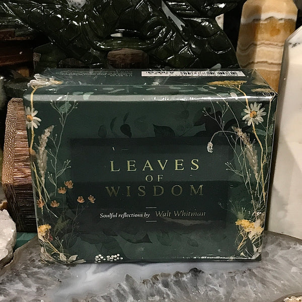 Leaves of Wisdom Cards by Walt Whitman