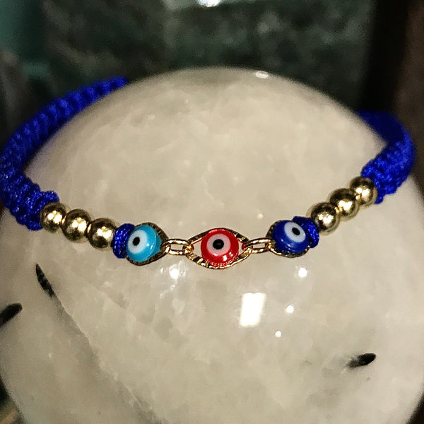 Evil Eye Adjustable Bracelet (8.88)