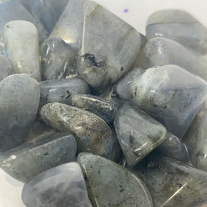 Labradorite Pocket Stone 0.75 Inch X 1 Inch