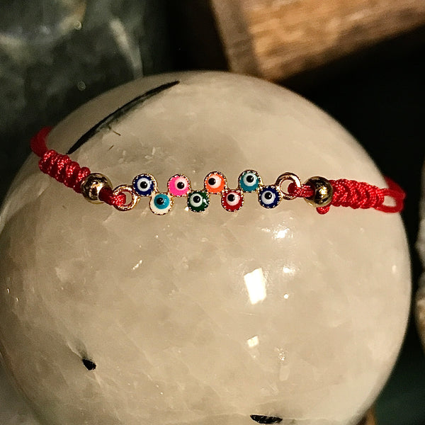 Evil Eye Adjustable Bracelet (7.77)