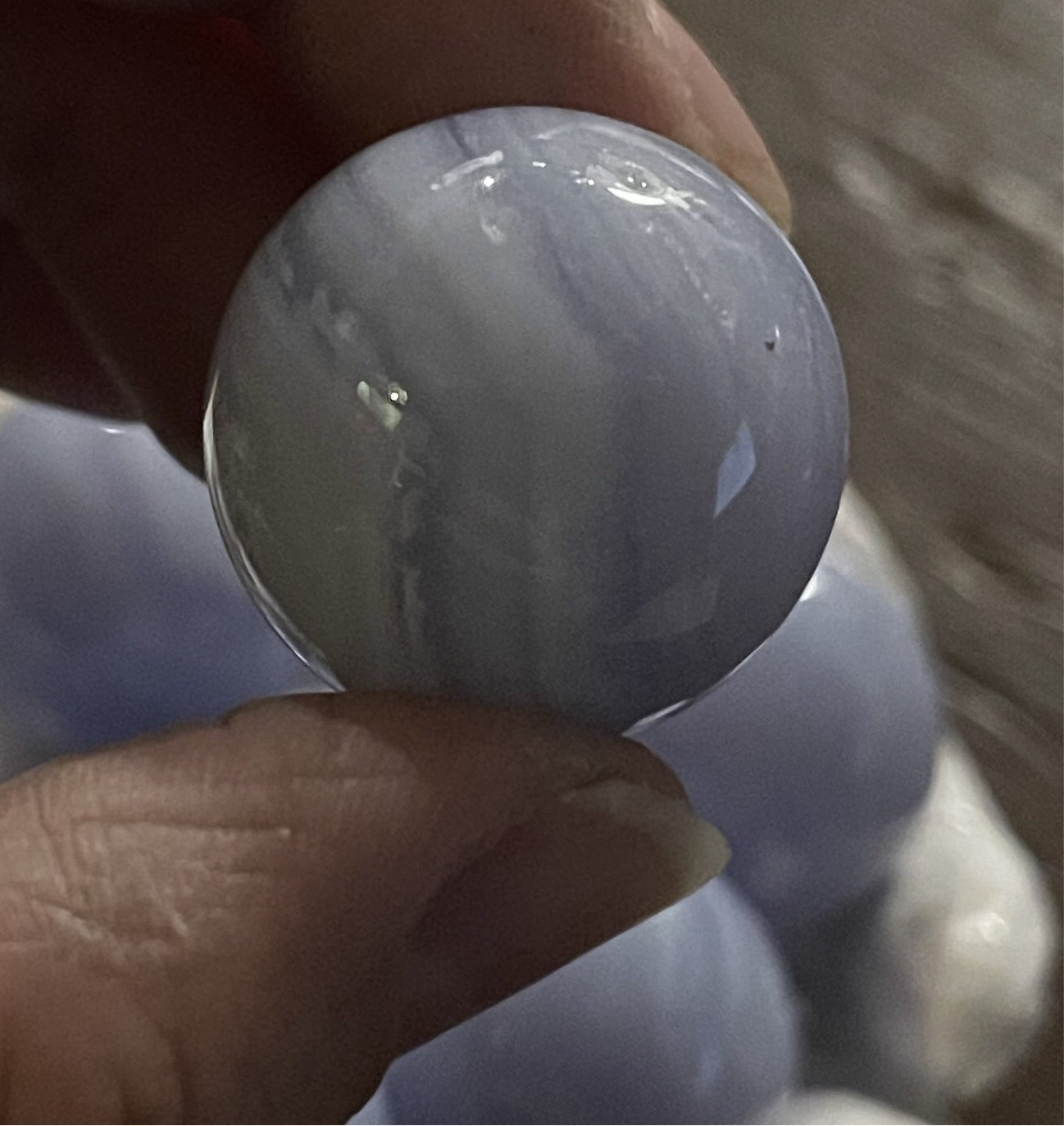 Blue Lace Agate Sphere 25mm