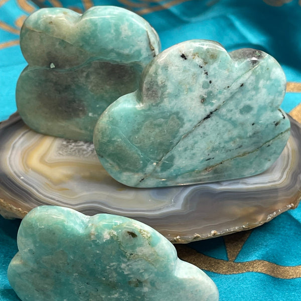 Peruvian Opal Cloud Carving