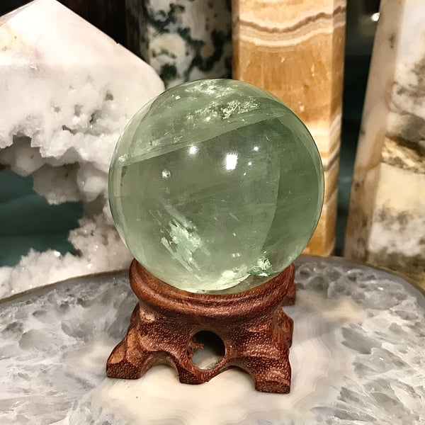 Green Fluorite Sphere - Assorted Sizes