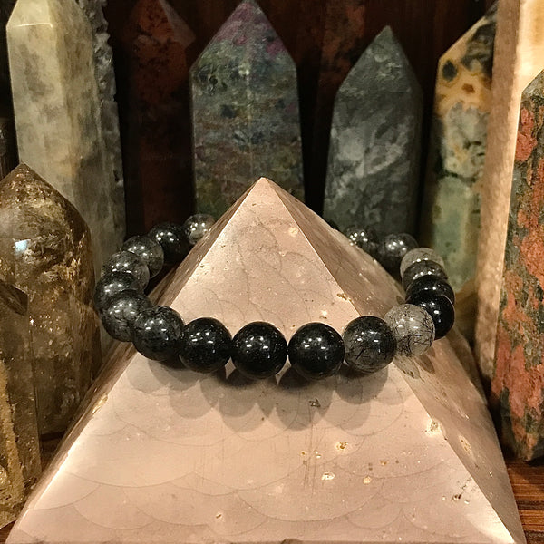 Black Tourmaline 8mm Stretch Bracelet