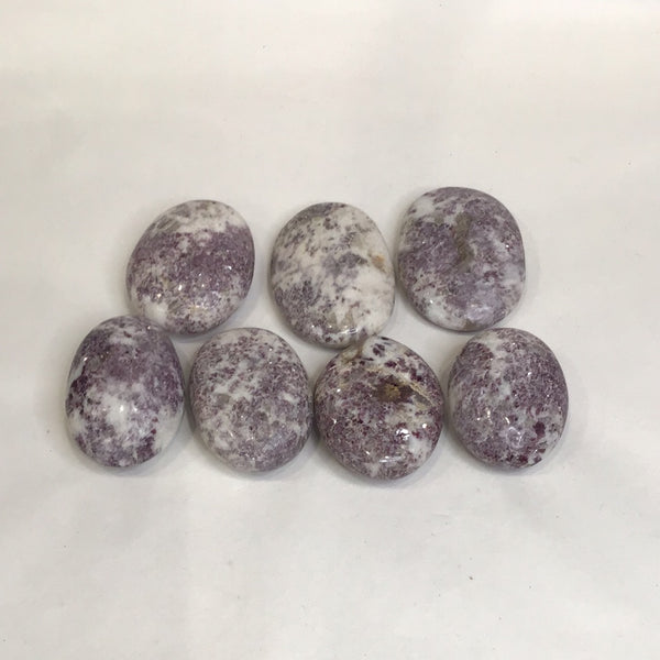 Lepidolite Palm Stone