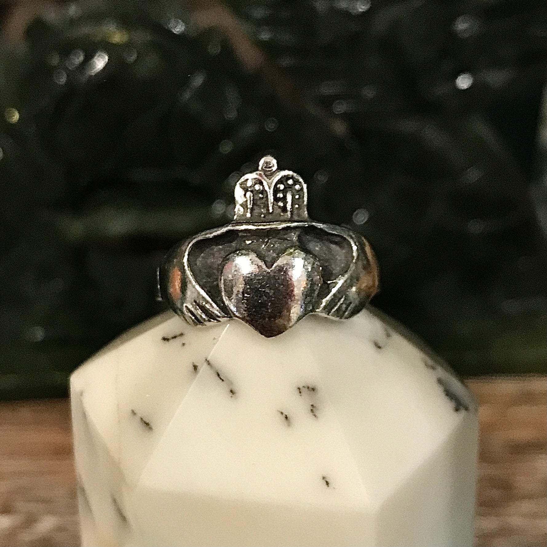 Claddagh Pewter Men’s Style Ring