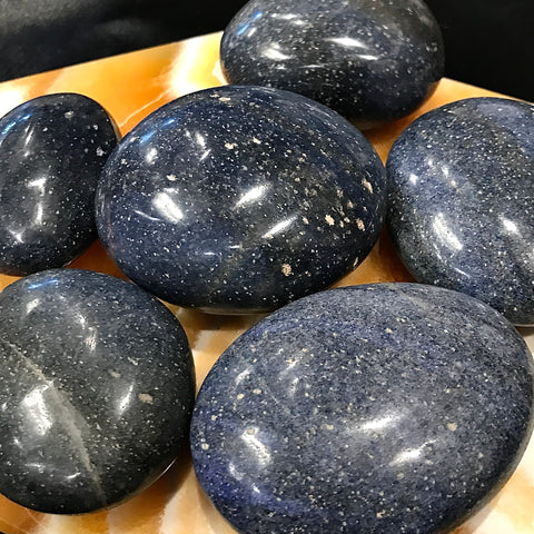 Dumortierite Palm Stone