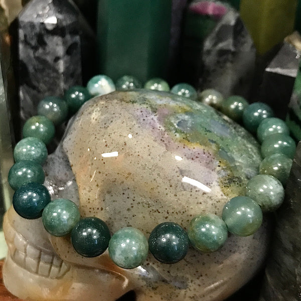 Fancy Jasper 8mm Stackable Bracelet