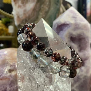 Garden Quartz Stretch Style Stackable Bracelet