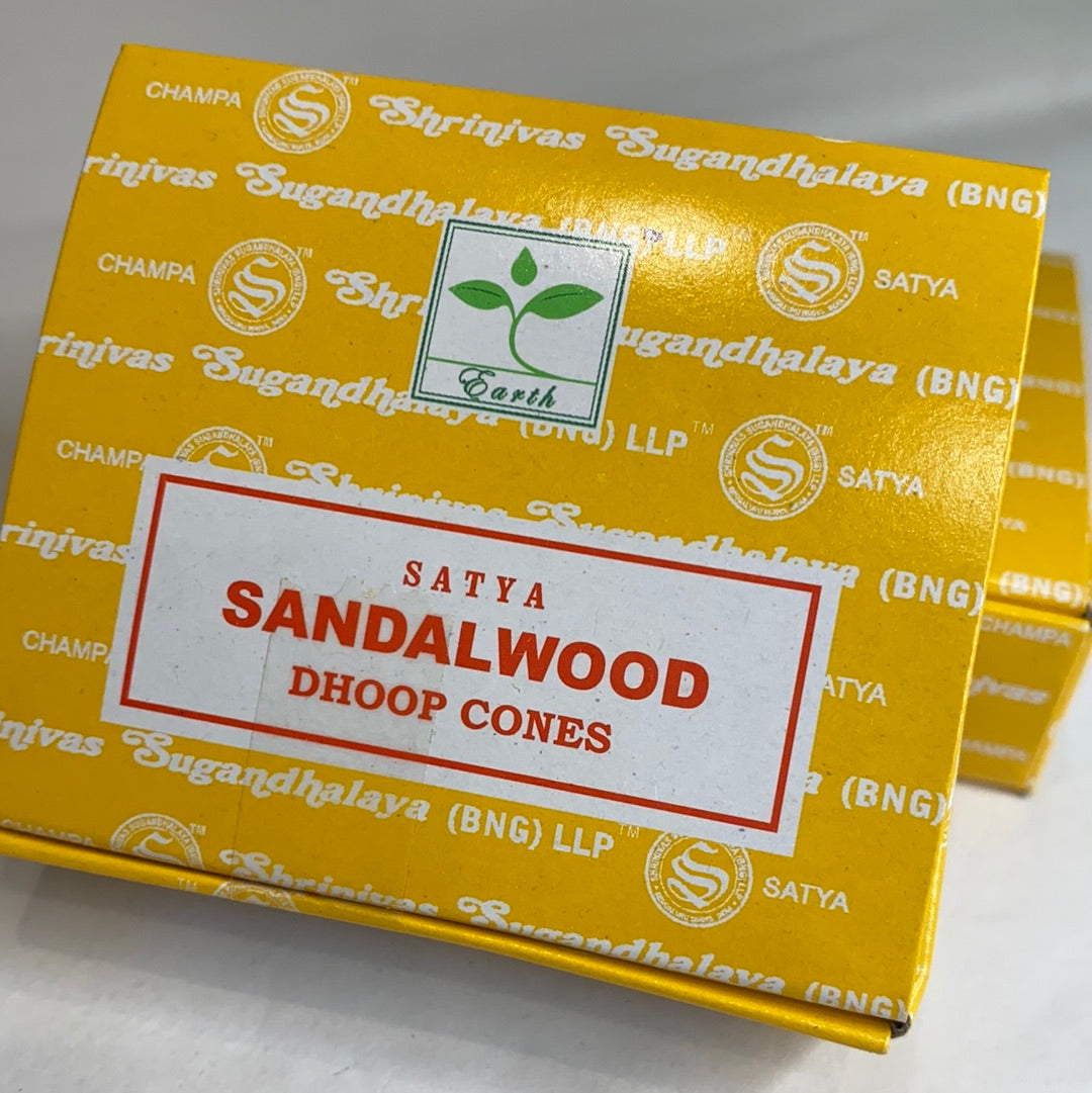 Satya Sandalwood Cones