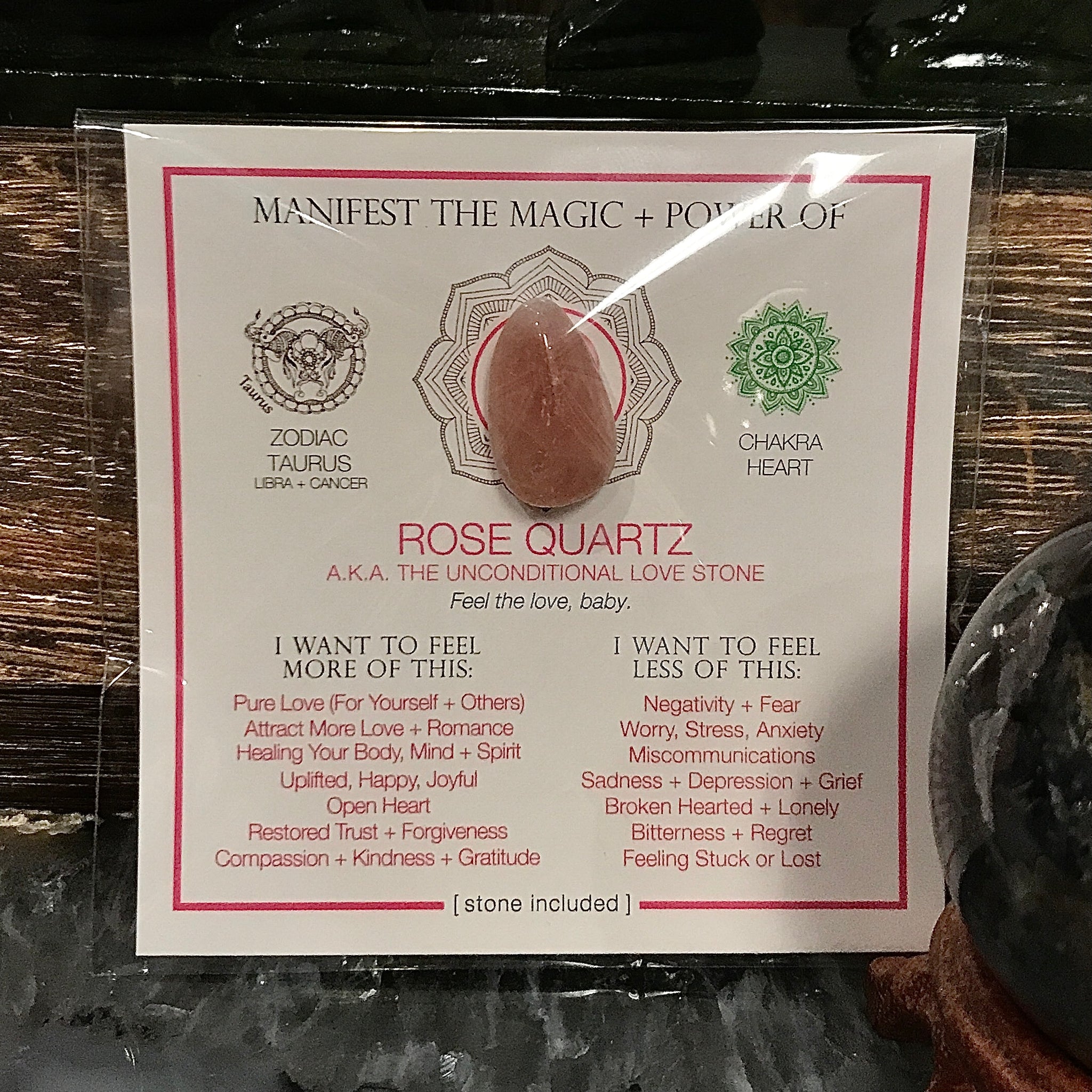 Manifest the Magic - Rose Quartz