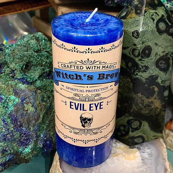 Witch’s Brew Evil Eye Candle