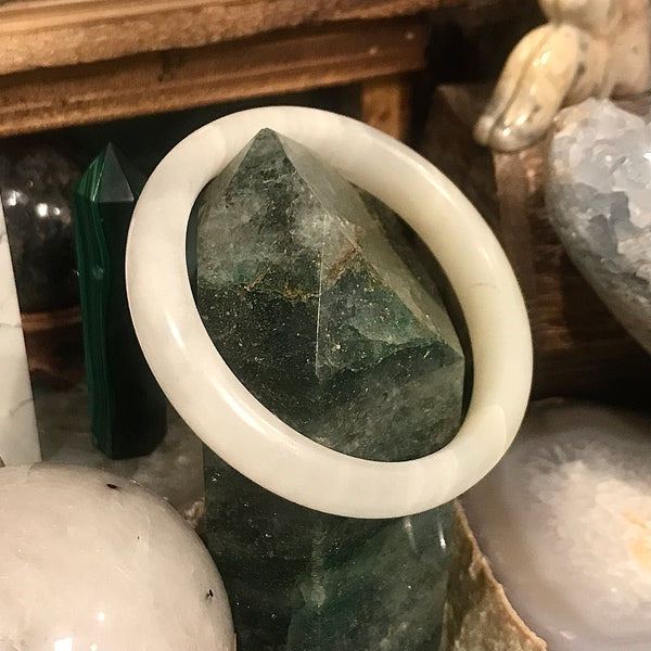 Jade Bangle 3”