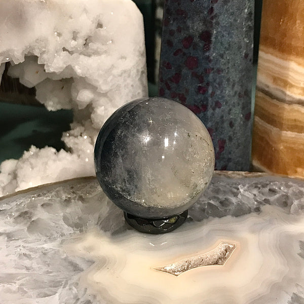Blue Fluorite Sphere Small Size