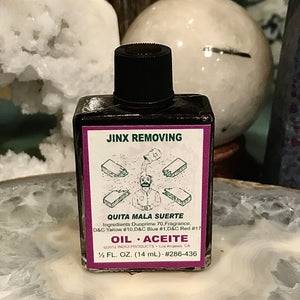 Jinx Removing Indio Ritual Oil 1/2 Oz