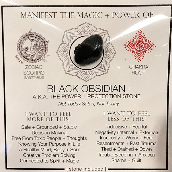 Manifest the Magic - Obsidian