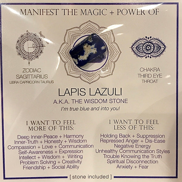 Manifest the Magic - Lapis Lazuli