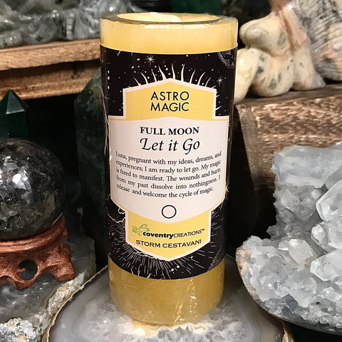 Astro Magic Full Moon - Let it Go Candle