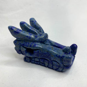 Lapis Lazuli Dragon Head 2 Inch