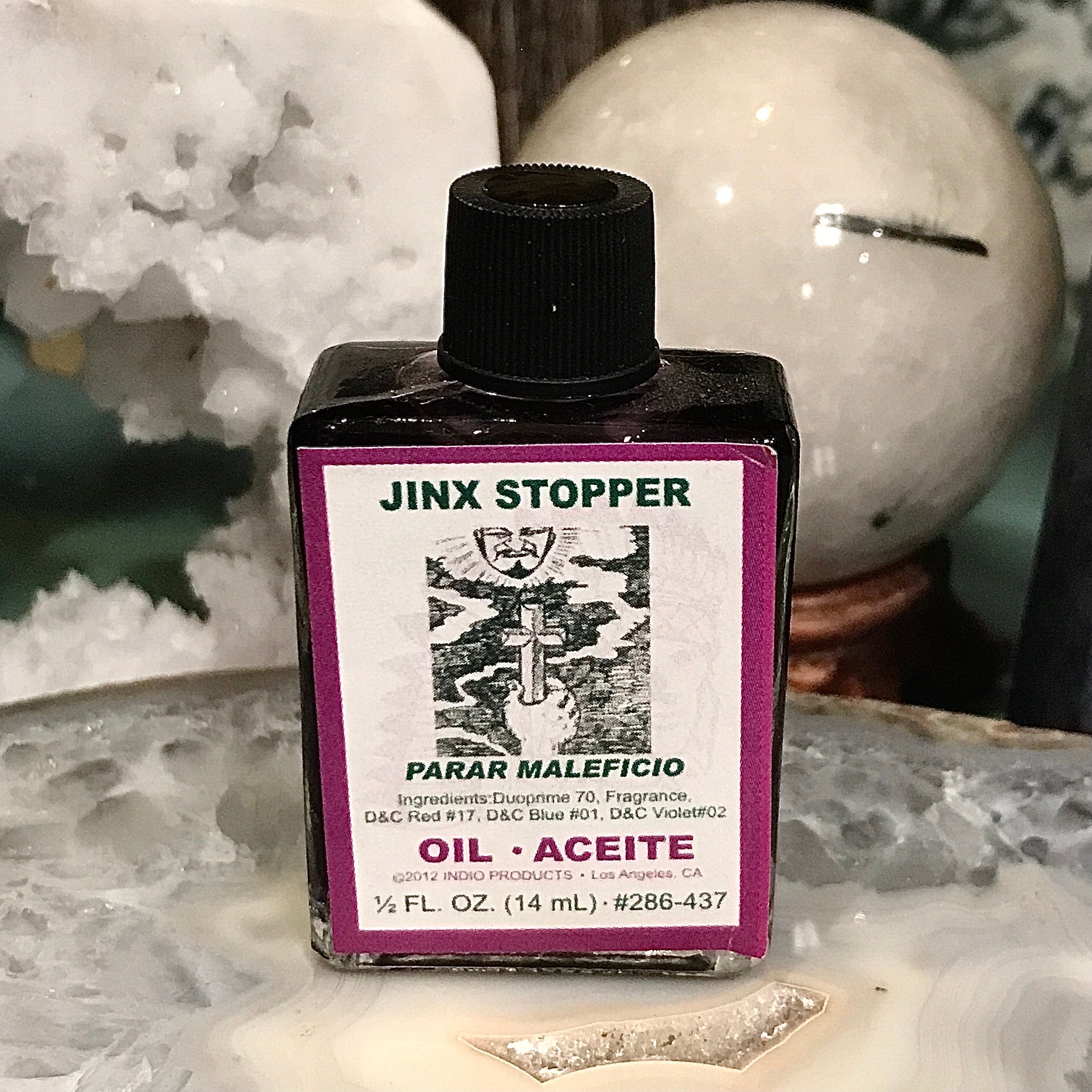 Jinx Stopper Oil 1/2 OZ Ritual Oil