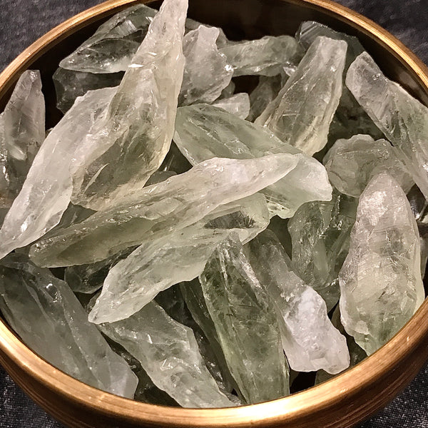 Green Quartz Raw Points