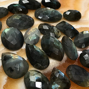 Labradorite Faceted Cabochon