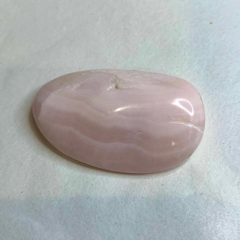 Pink Mangano Calcite pocket stone