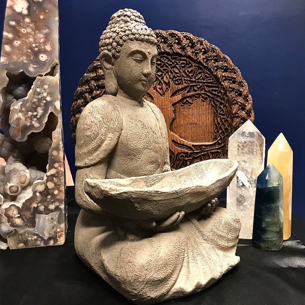 Buddha with Tray 11 Inches