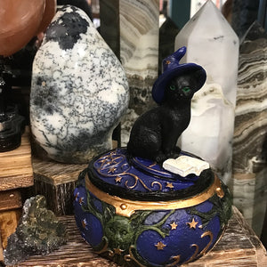 Magical Cat Round Box