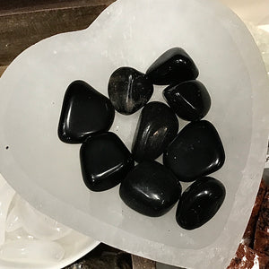 Black Onyx Tumbled Stone