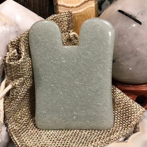 Green Aventurine Square Gua Sha Tool