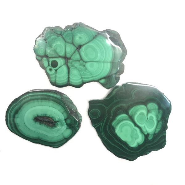 Malachite Small Polished Slabs