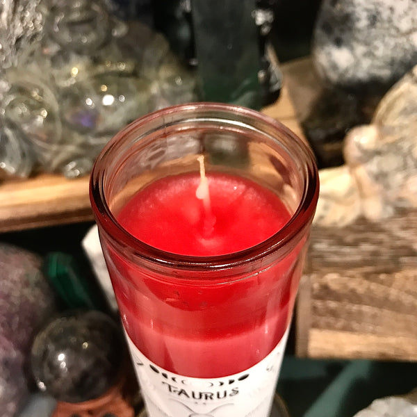 Taurus Zodiac Pillar Zen Den Candle