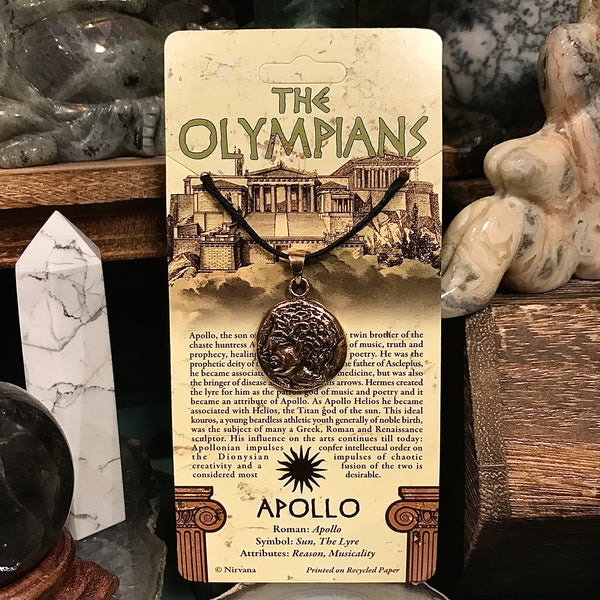 The Olympians Series Bronze Pendant Necklace