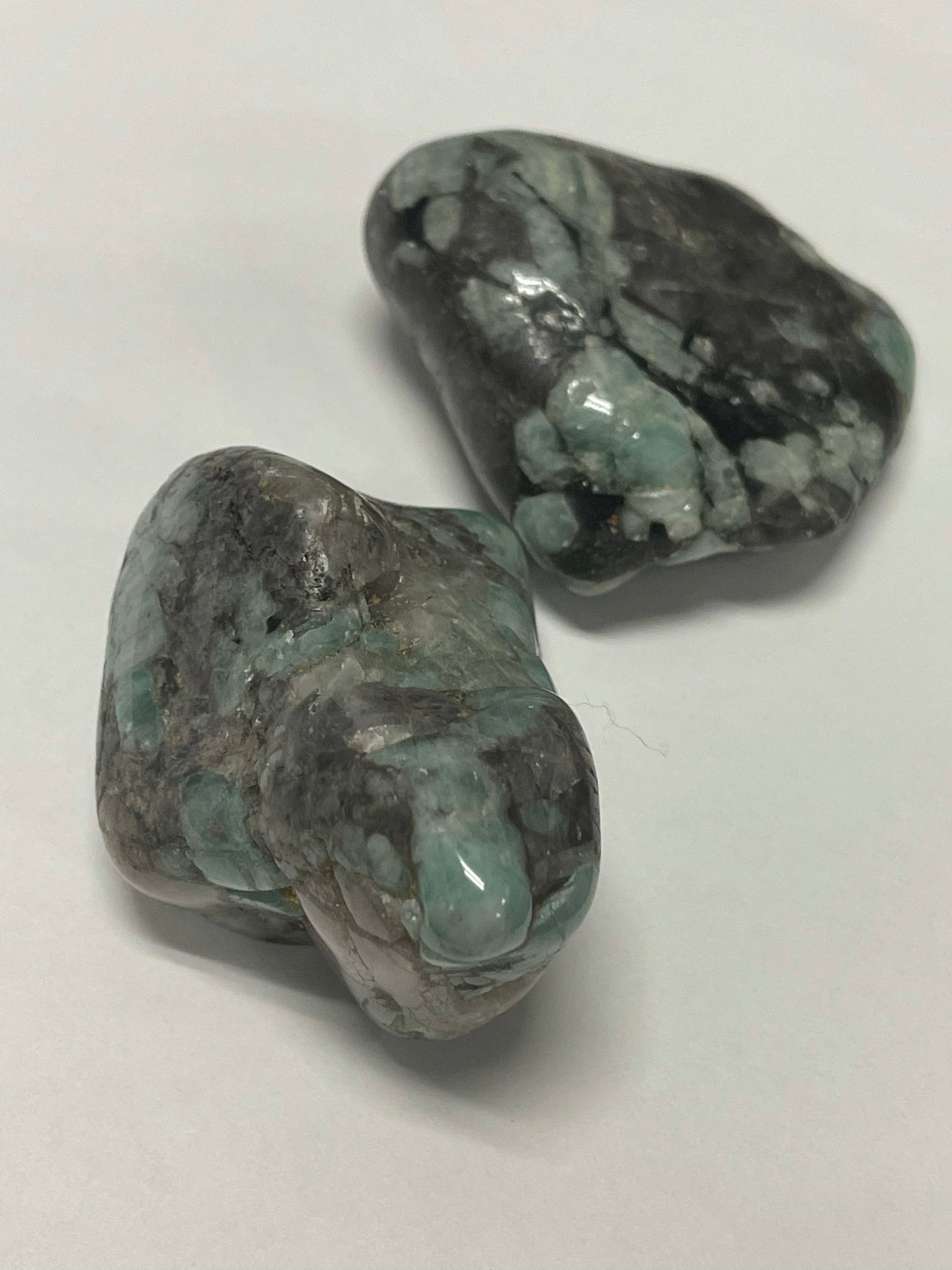 Freeform Polished Tumbled Emerald