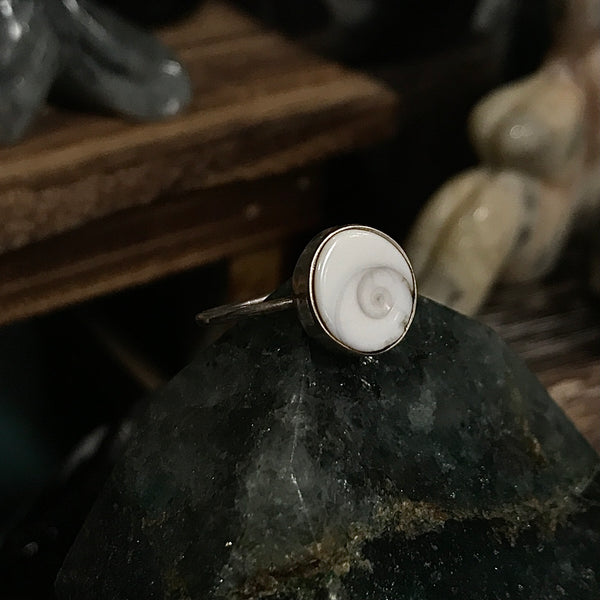 Shiva Shell Ring