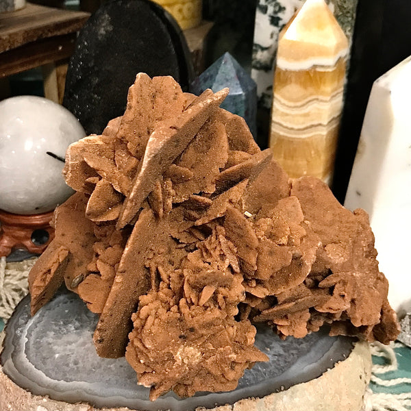 Barite Desert Rose Cluster