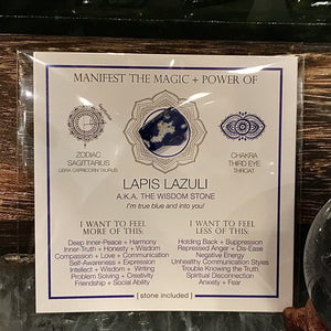 Manifest the Magic - Lapis Lazuli