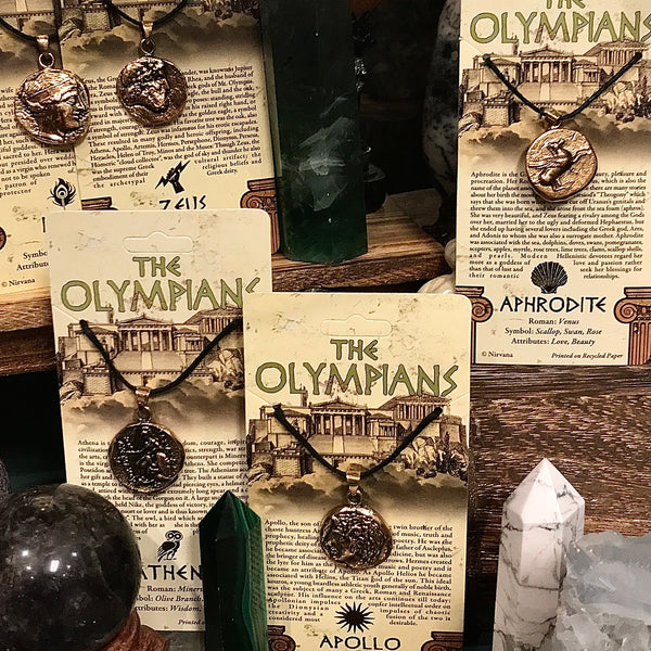 The Olympians Series Bronze Pendant Necklace