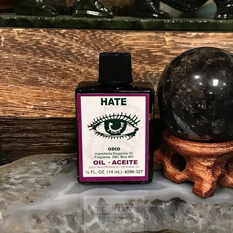 Hate 1/2 Oz Ritual Oil