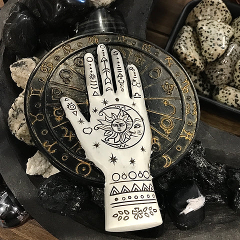 Palmistry Incense Burner