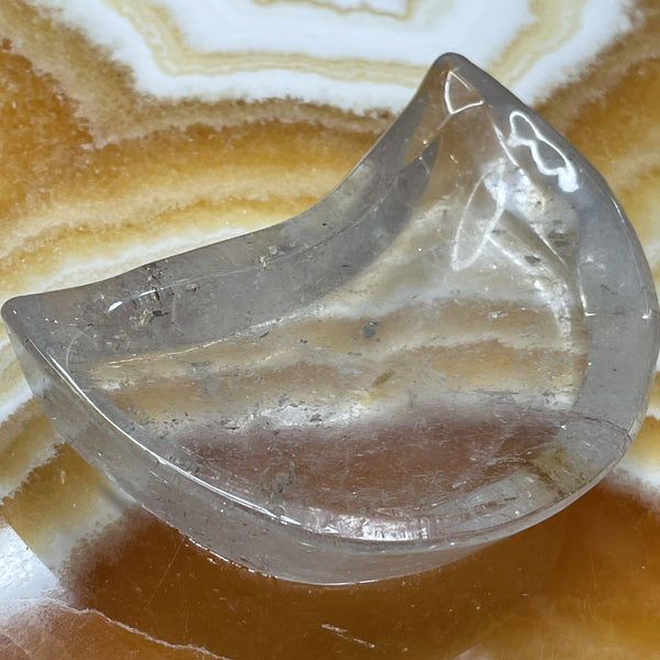 Quartz Crystal Moon Bowl