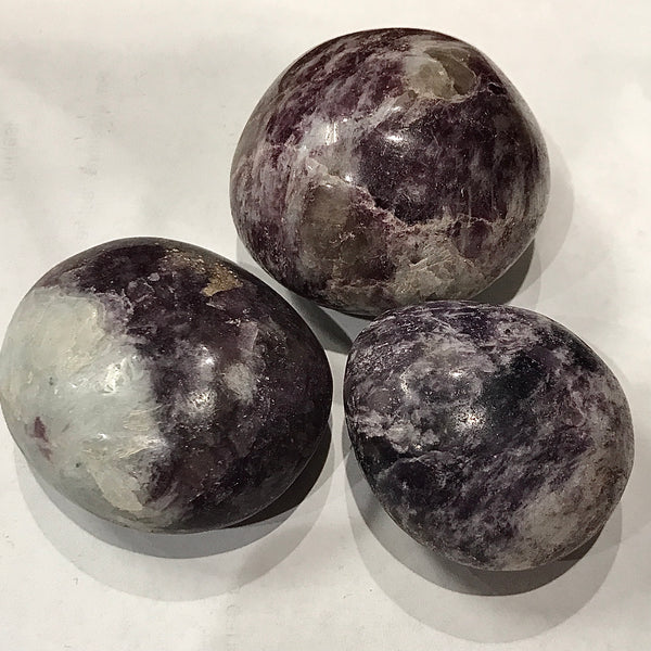 Lepidolite Palm Stone