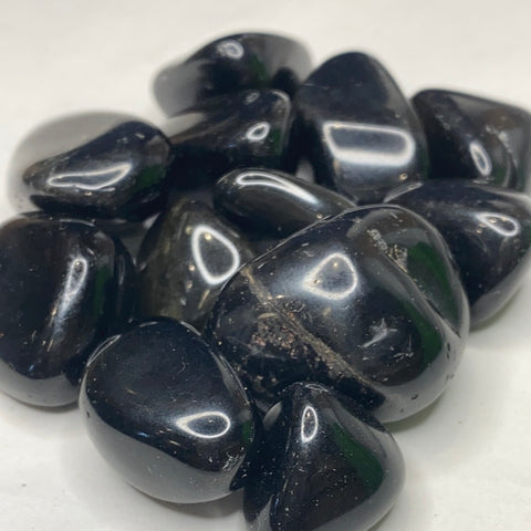 Black Tourmaline Tumbled Pocket Stone