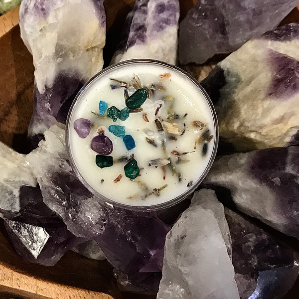 Zen Den 3rd Eye Tea light Ritual Soy Base Candle