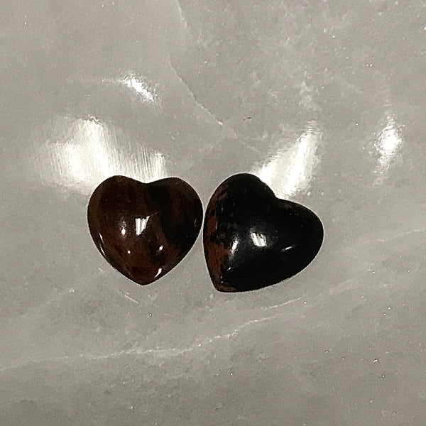 Mini 1/2 Inch Gemstone Hearts