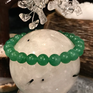 Green Aventurine Beaded Stackable Healing Bracelet